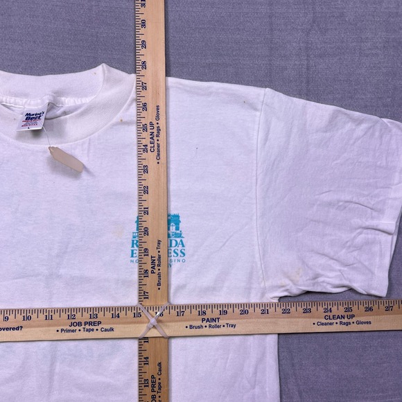 VTG Murinas Best Mens White Ramada Express Hotel Casino Laughlin NV River Rat‎ - Picture 9 of 14